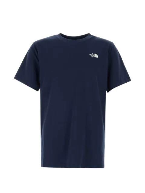 The North Face logo-detail T-shirt Blue NF0A8CZ2