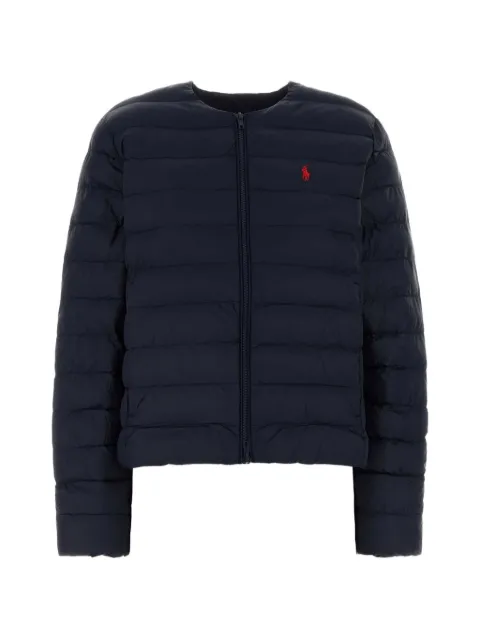 Polo Ralph Lauren logo-embroidered padded jacket Blue 211A93245003