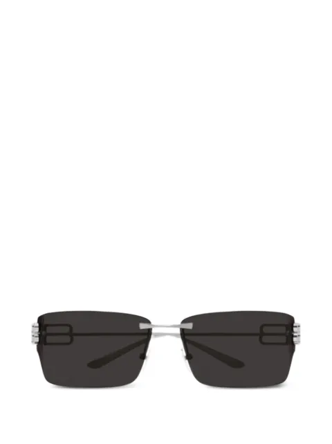 Balenciaga Eyewear logo-detail sunglasses Silver BB0485SA