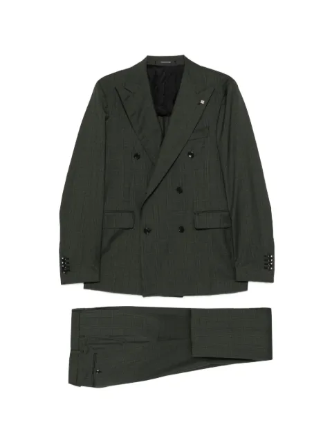 Tagliatore windowpane-pattern suit Green 2SVS20B11PE120189