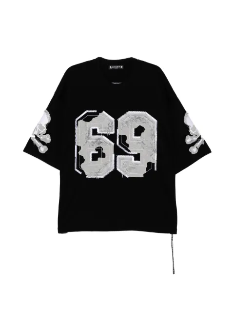 Mastermind Japan number motif T-shirt Black TS145020