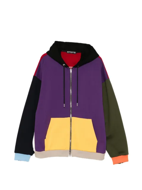 Mastermind Japan colour-block hoodie Purple MJ26EE1SW032014