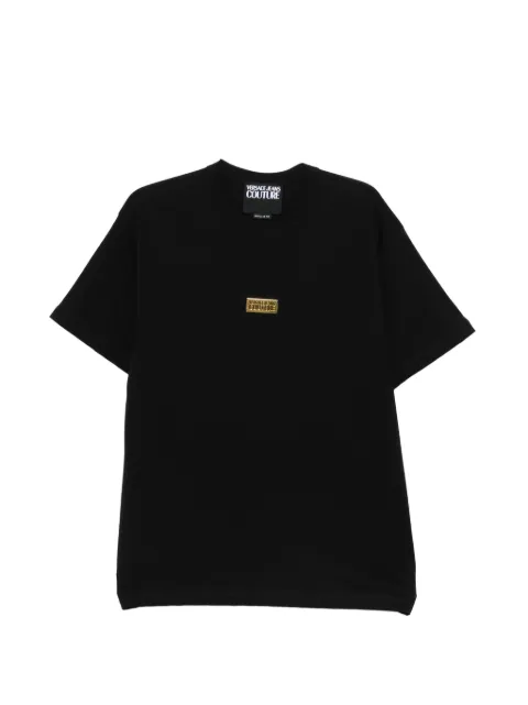 Versace Jeans Couture logo T-shirt Black 80GAHT05CJ00T