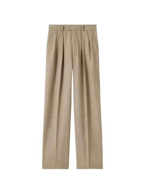 Loro Piana pleated wool trousers Neutrals FAQ6427F7QL