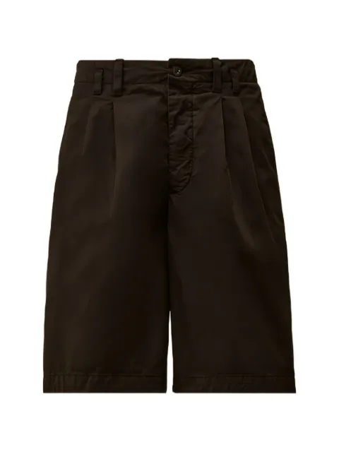 C.P. Company pleated shorts Black 20CMBE246A110340O999