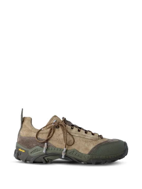 OUR LEGACY Gabe round-toe leather sneakers Neutrals A2267GW