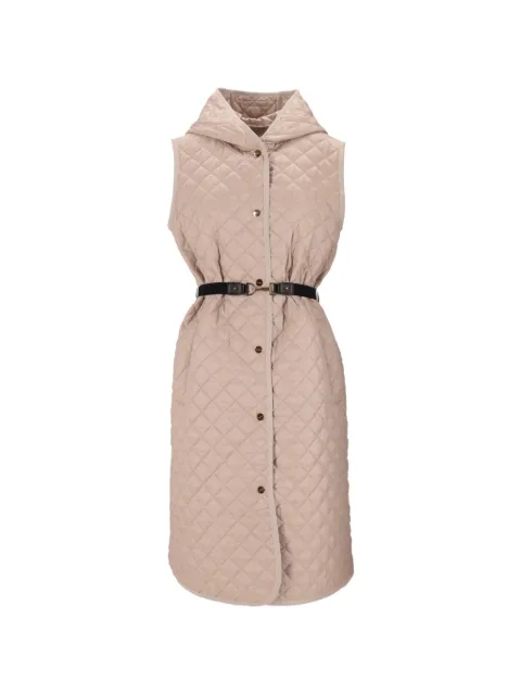 Max Mara hooded quilted gilet Neutrals 2619291054600