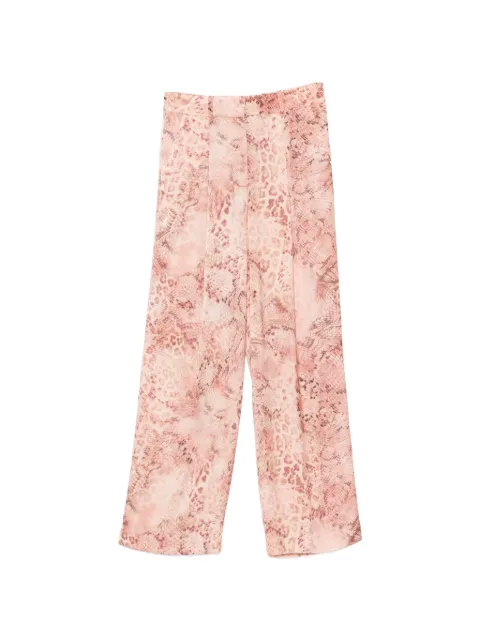 Ba&Sh Carrina animal-print trousers Pink 1E26CARR