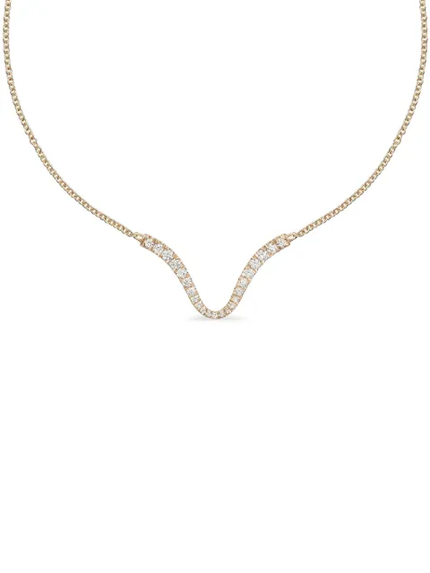 Melissa Kaye Clara diamond necklace Gold N2418AP