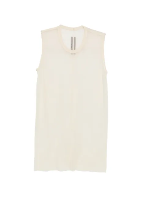 Rick Owens crew-neck tank top Neutrals RU01F2151JWR