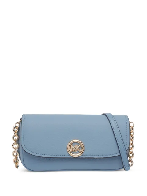 Michael Michael Kors logo-plaque shoulder bag Blue 32S6GY5C5L