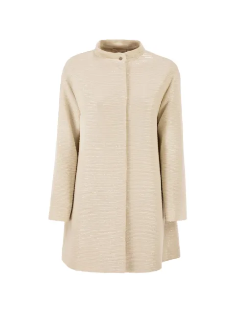 Herno single-breasted coat Neutrals CA000610D12862S1200