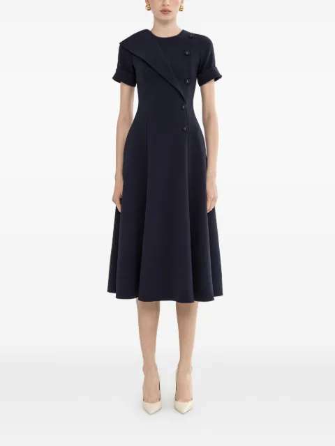 NISSA A-line midi dress Blue RC16452