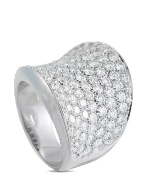 LB Exclusive diamond white gold ring Silver MF14020426