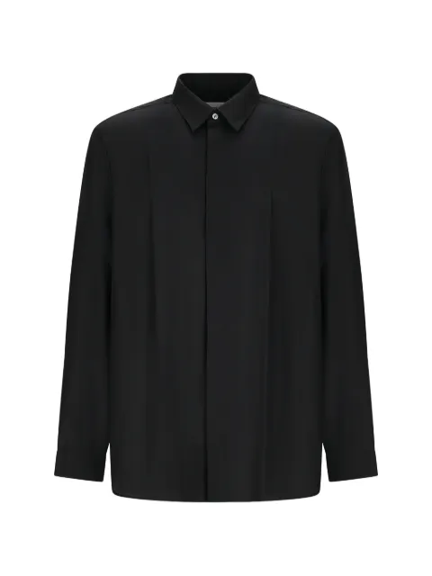 Lardini long-sleeve shirt Black PAFLYNNCNC1930