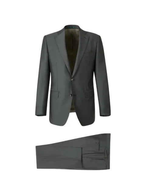 Atelier Munro button single-breasted suit Green AMPC09WOMS019