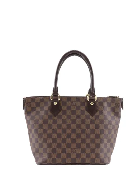 Louis Vuitton Pre-Owned 2007 Damier Ebene Saleya PM handbag Brown 22G6KVLW9QMSG6YG