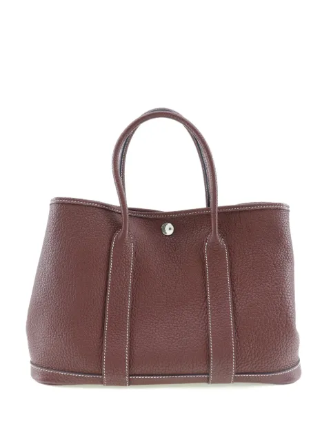 Hermès Pre-Owned 2018 Negonda Garden Party 30 tote bag Red QDYCVCYOIW6NV1SA
