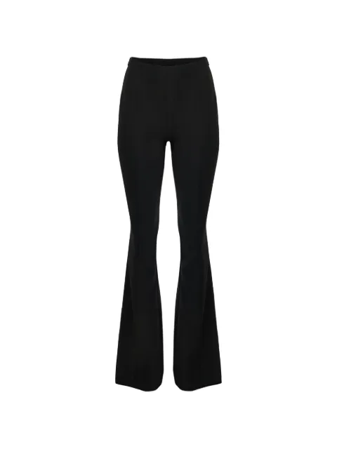 Carolina Herrera flared trousers Black R2611N418BWT