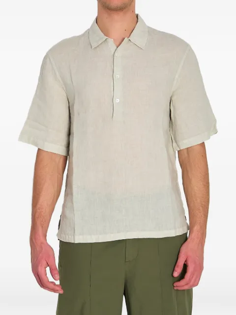 Barena linen polo shirt Neutrals CAU54593007