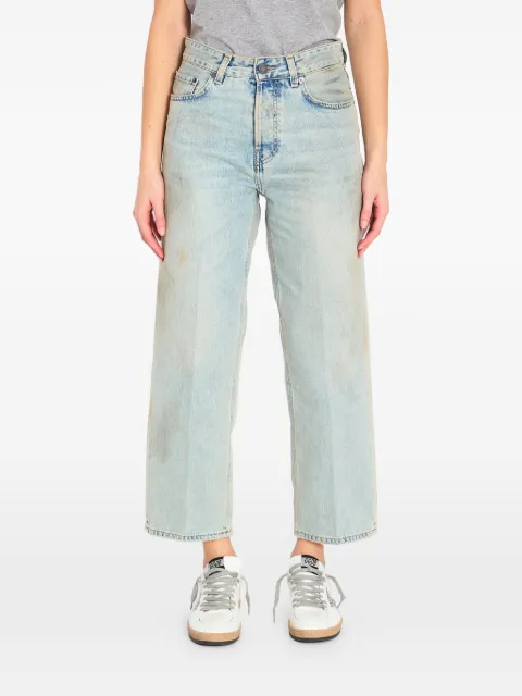 Haikure Betty Soft Stained Sky stained denim jeans Blue HEW03297DF203L0936