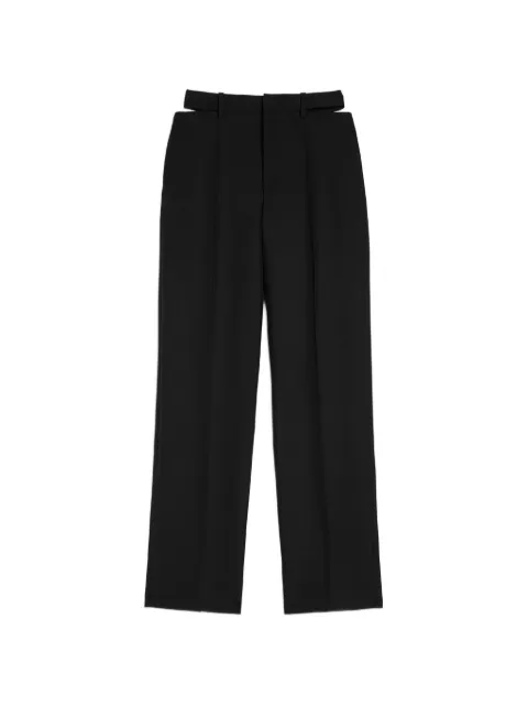 Jil Sander wool blend trousers Black J03KA0342J40330