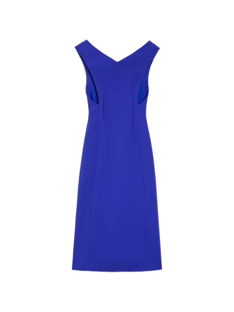 Jil Sander technical crêpe dress Blue J03CT0620J70218