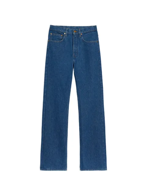 Jil Sander flared denim trousers Blue J03KA0347J45352