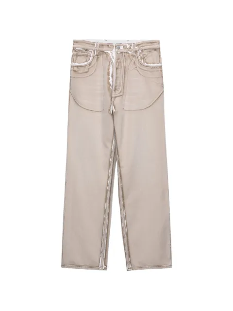 Prada bull denim five-pocket jeans Neutrals GEP446SOOO189X
