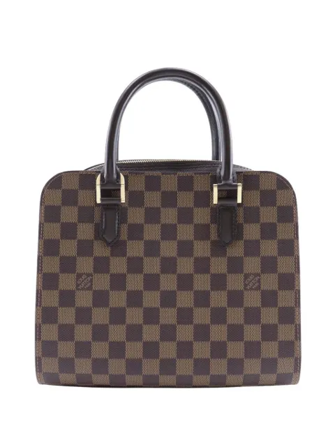 Louis Vuitton Pre-Owned 2003 Damier Ebene Triana handbag Brown PXO2GECWCHXS1Q4X