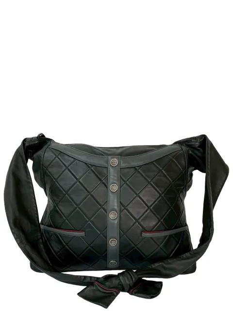 CHANEL Pre-Owned 2015-2016 Quilted Lambskin Girl Bag crossbody bag Black GXWC4FFKQ5LO3UWN