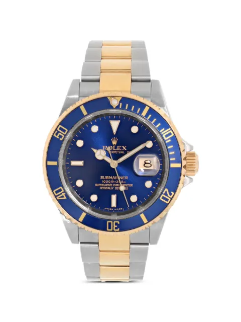 Rolex stainless steel blue 16613 watch Blue 16613