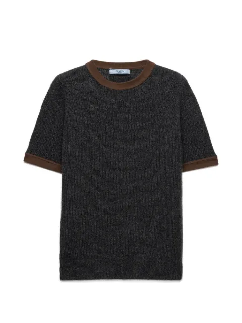 Prada cashmere crew-neck sweater Grey P24Z2HSOOO18W4