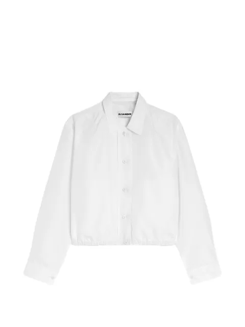 Jil Sander technical faille blouson White J03SW0030J70221