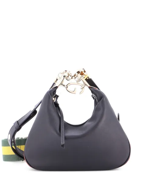 Gucci Pre-Owned Attache Shoulder Bag Leather Small crossbody bag Black HM9OPLXS40MMCFJU
