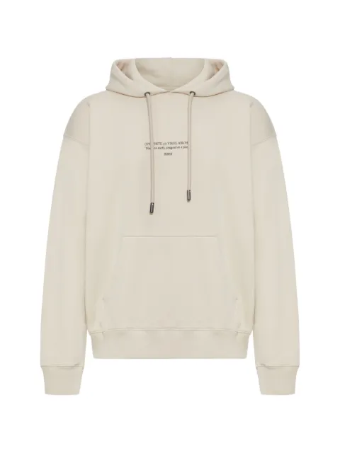Off-White hooded sweatshirt Neutrals 44MBB085S26F009270