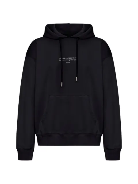 Off-White hooded sweatshirt Black 44MBB085S26F009001