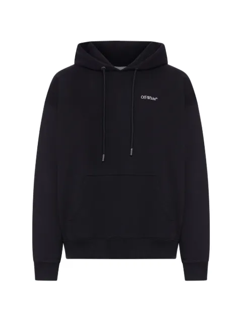 Off-White drawstring hooded sweatshirt Black 44MBB085S26F00A001