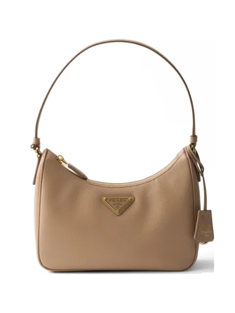 Prada Re-Edition 2005 Saffiano leather mini-bag Neutrals 1N204WNZV