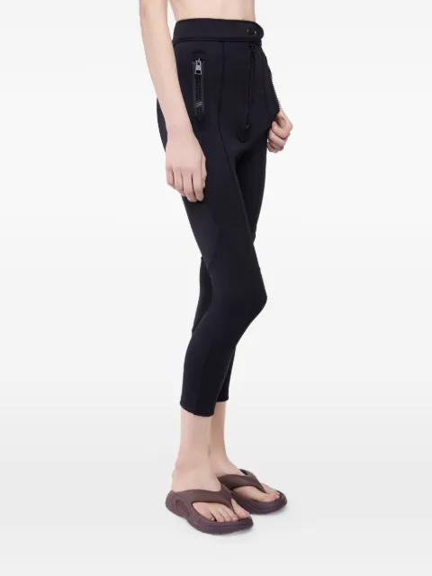 Rabanne zip-pocket capri trousers Black 26EJPA101PA0557