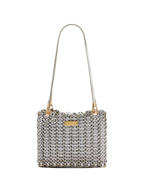 Rabanne Iconic Nano 1969 reversible shoulder bag Gold 26ESS0506CLF493