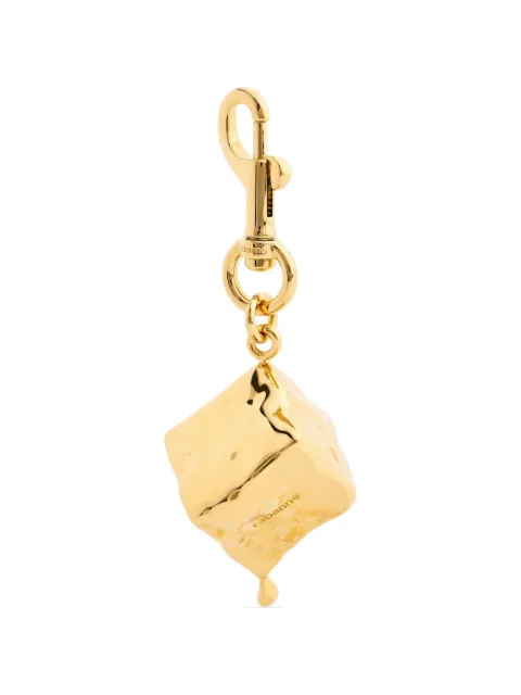 Rabanne melting ice cube charm Gold EAA0273MET345