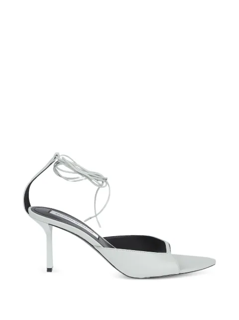 Victoria Beckham Eliza leather sandals Green 1126FSA007119A