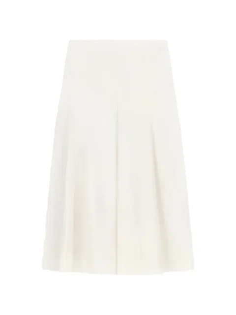 Liviana Conti Anya panelled A-line skirt White F6SK79