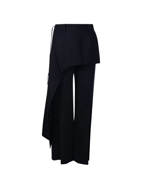 RE CODE asymmetric trousers Blue RQPAX26924NYX