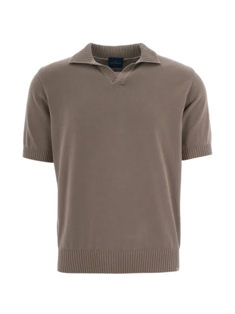 Paul & Shark V-neck T-shirt Brown 26411645323