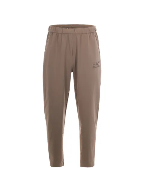 Ea7 Emporio Armani logo-detail track pants Brown 7M001368AF17160U