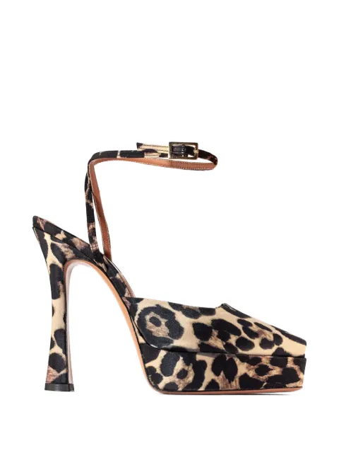 Castagna Vicky animal-print platform sandals Neutrals VICKYRASOLEOPARD
