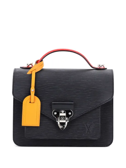 Louis Vuitton Pre-Owned Neo Monceau Handbag Epi Leather satchel Black RSIHHEP9QCOKI0MU
