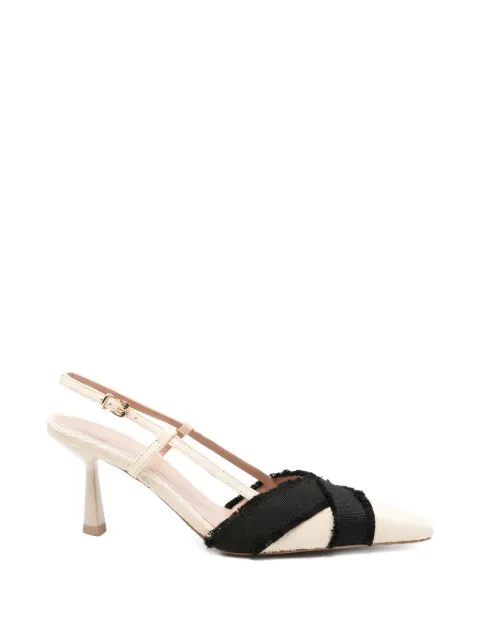 Roberto Festa Leonia fringed pumps Neutrals LEONIA